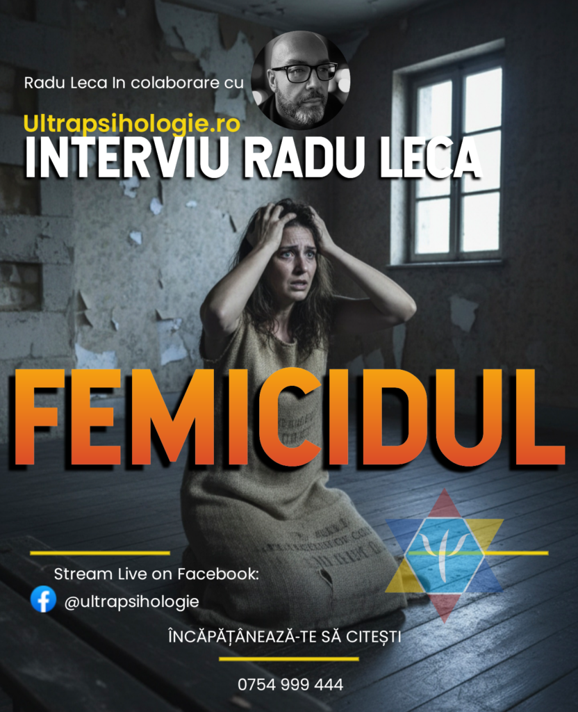 Interviu Radu Leca despre femicid