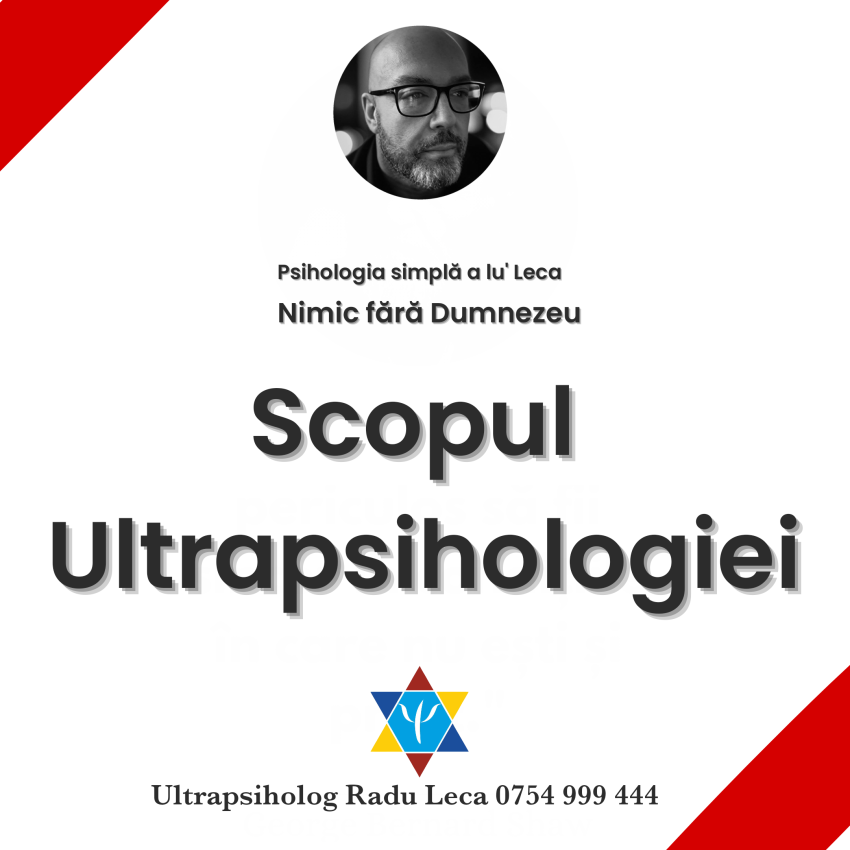 scopul ultrapsihologiei